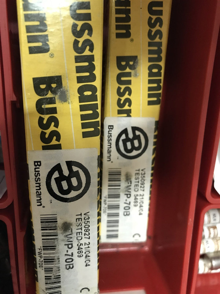 BUSSMANN FWP70B LOT OF 3 NEW BOXES