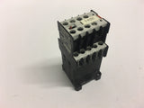 SIEMENS 3TH2040-0BB4 CONTACTOR 24 VDC COIL W/ 3TX4422-0A 2NO+2NC