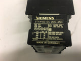 SIEMENS 3TH2040-0BB4 CONTACTOR 24 VDC COIL W/ 3TX4422-0A 2NO+2NC