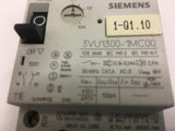 SIEMENS 3VU1300-1MC00 0.16-0.24 AMP MANUAL MOTOR STARTER 460 VOLT @ 15 HP