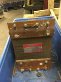 GENERAL ELECTRIC 9T22B4312 7 1/2 KVA SINGLE PHASE TRANSFORMER 240 480 PRI V