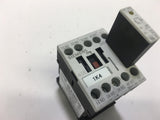 SIEMENS 3RH1140-1BB40 CONTACTOR 24V DC COIL 10A 600 VOLTS