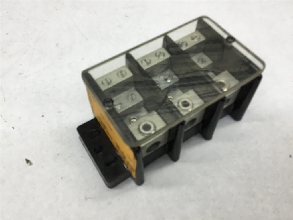 BUSS 16025-3 DISTRIBUTION BLOCK 600 VOLT 175 AMP