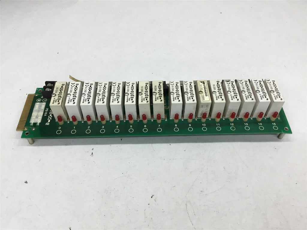 OPO 22 PB16A FIELD CONTROL BOARD W/ 16 IDC15 MODULES