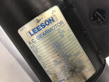 LEESON 096003.00 AC GEAR MOTOR .16 HP 34/29 RPM, 115/110 230/220 VOLTS SINGLE PH