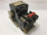 SQUARE D 8536 SC03 NEMA SIZE 1 STARTER 460 V @10 HP 120 VOLT COIL