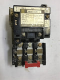 SQUARE D 8536 SC03 NEMA SIZE 1 STARTER 460 V @10 HP 120 VOLT COIL