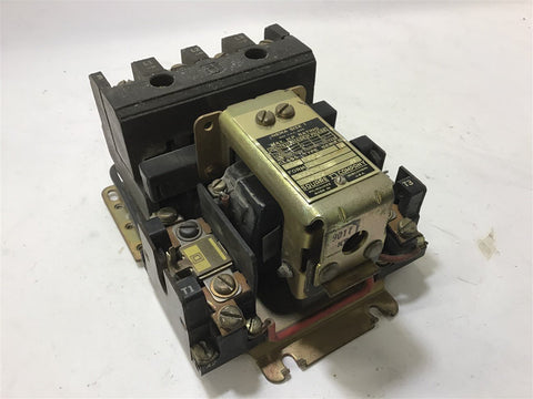 SQUARE D 8536 C0-3 NEMA SIZE 1 STARTER 440 VOLTS @10 HP