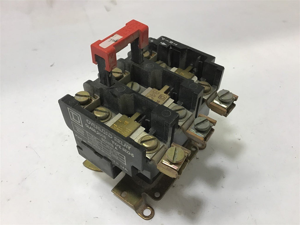 SQUARE D 9065 SEO-5 OVERLOAD RELAY 120 VOLTS 3 AMPS
