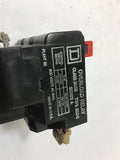 SQUARE D 9065 SEO-5 OVERLOAD RELAY 120 VOLTS 3 AMPS