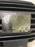 GE 5KE145BC205C 2 HP AC MOTOR 230/460 VOLTS 1730 RPM 4P 145T FRAME 3 PHASE