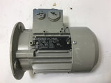 SIEMENS 1LA7060-4AB1! 0.14 KW AC MOTOR 460 VOLTS 1650 RPM 0.42 AMP,