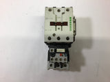 KLOCKNER MOELLER 11S DIL M CONTACTOR 120V COIL W/ AUX CONTACT