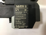 KLOCKNER MOELLER 11S DIL M CONTACTOR 120V COIL W/ AUX CONTACT