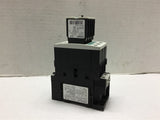 SIEMENS 3RT1034-1AK60 CONTACTOR W/ 3RH1921-1FA40 460 volt @ 15 HP 120V Coil
