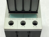 SIEMENS 3RT1034-1AK60 CONTACTOR W/ 3RH1921-1FA40 460 volt @ 15 HP 120V Coil