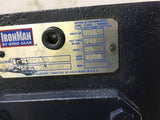 LEESON IRONMAN BMQS21-20-L-56 LEFT ANGLE GEAR REDUCER 1.25 INPUT HP 20:1 RATIO