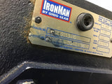 LEESON IRONMAN BMQS21-20-L-56 LEFT ANGLE GEAR REDUCER 1.25 INPUT HP 20:1 RATIO