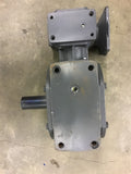 HUB CITY 0220-68454-3204 DOUBLE REDUCTION LEFT ANGLE GEAR REDUCER 150:1, 3204