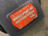 HUB CITY 0220-68454-3204 DOUBLE REDUCTION LEFT ANGLE GEAR REDUCER 150:1, 3204