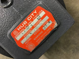 HUB CITY 0220-68454-3204 DOUBLE REDUCTION LEFT ANGLE GEAR REDUCER 150:1, 3204