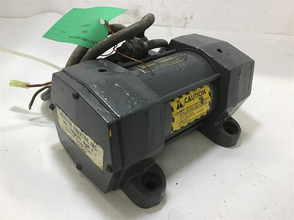 HOUSTON PFV-220-1 VIBRATOR 220 VPM 3450 120 VOLTS 3 AMPS