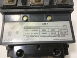 ALLEN-BRADLEY 500F-EOD930 NEMA SIZE 4 STARTER 460 V 100 HP 115-120 V COIL