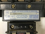 ALLEN-BRADLEY 500FL-C0D93 60 AMP 600 VAC CONTACTOR 115-120 VOLT COIL