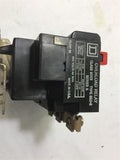 SQUARE D 9065 SE0-5 OVERLOAD REALY 600 VOLTS