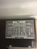 ALLEN-BRADLEY 1494F 200 AMP 600 VAC FUSIBLE DISCONNECT
