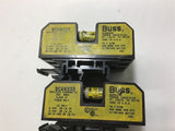 BUSSMANN BC6033B FUSE BLOCK 30 AMP 600 VOLTS LOT OF 3