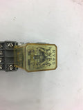 Idec RY4S Relay with BAse 120 Vac Lot of 4