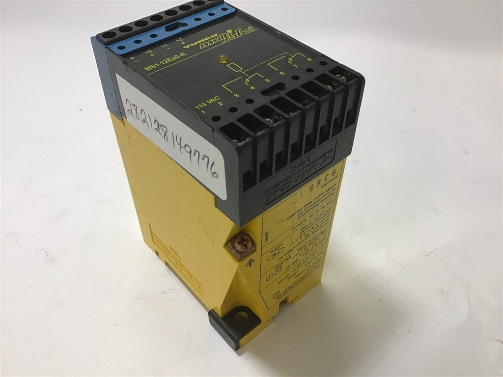 TURCK MS1-12EX0-R MULTI SAFE AMPLIFIER RELAY