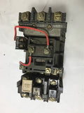 ALLEN-BRADLEY 509-A0D NEMA SIZE 0 STARTER 5 HP @ 480 VOLTS, 115-120 V COIL