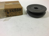 BROWNING 3X869 SINGLE GROOVE PULLEY 3/4' BORE