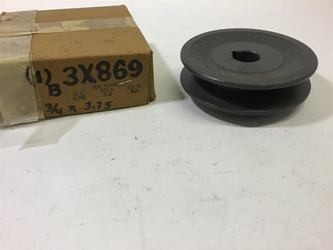 BROWNING 3X869 SINGLE GROOVE PULLEY 3/4' BORE