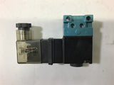 MAC 111B-501JD SOLENOID VALVE 24 VDC 6.0 WATTS VAC-150 PSI