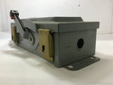 SQUARE D HU361AWK HEAVY DUTY SAFETY SWITCH 30AMP 600V AC 30HP MAX 3PH SER E1