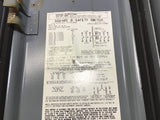 SQUARE D HU361AWK HEAVY DUTY SAFETY SWITCH 30AMP 600V AC 30HP MAX 3PH SER E1