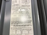 SQUARE D HU361AWK HEAVY DUTY SAFETY SWITCH 30AMP 600V AC 30HP MAX 3PH SER E1