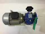 MOTOVARIO 0.48 KW 3 PHASE GEARMOTOR 460 VOLTS 60 HZ 1690 RPM B5 MOPUNTIN