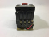 SQUARE D 8536 SB02 NEMA SIZE 0 STARTER 5 HP 460 VOLTS, 120 VOLT COIL STARTER