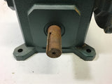 GROVE GEAR FLXALINE TMQ220-2 LEFT ANGLE GEAR REDUCER .491 HP 50:1 RATIO 56C