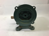 GROVE GEAR FLXALINE TMQ220-2 LEFT ANGLE GEAR REDUCER .491 HP 50:1 RATIO 56C