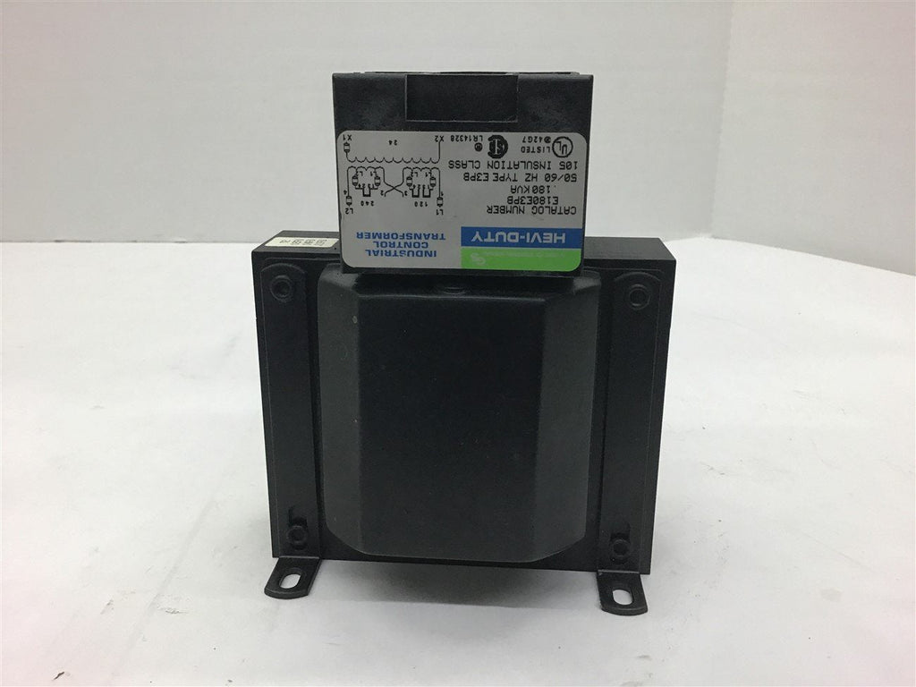 Hevi Duty E180E3PB Control Transformer .180 KVA 120 240 Pri 24 Sec Volts