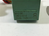 ASCO 8210G094 SHUTOFF VALVE 1/2" PIPE 10 WATTS 150 PSI