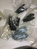 IGUS ENERGY CHAIN LOT OF 2- 9'3" AND 8'6" CABLE TRACK 200-03-100 WITH BRACKET