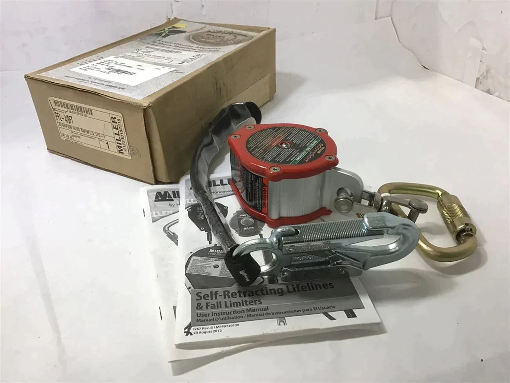 MILLER PFL-4/9FT SCORPION W/SS SWIVEL & 17D-1 FALL ARREST SYSTEM