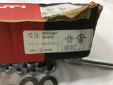 HILTI KB3 5/8X7 BOX OF 15 ANCHOR EXPANDING CONCRETE KWIK BOLT