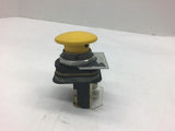 ALLEN-BRADLEY 800T-D YELLOW PUSHBUTTON